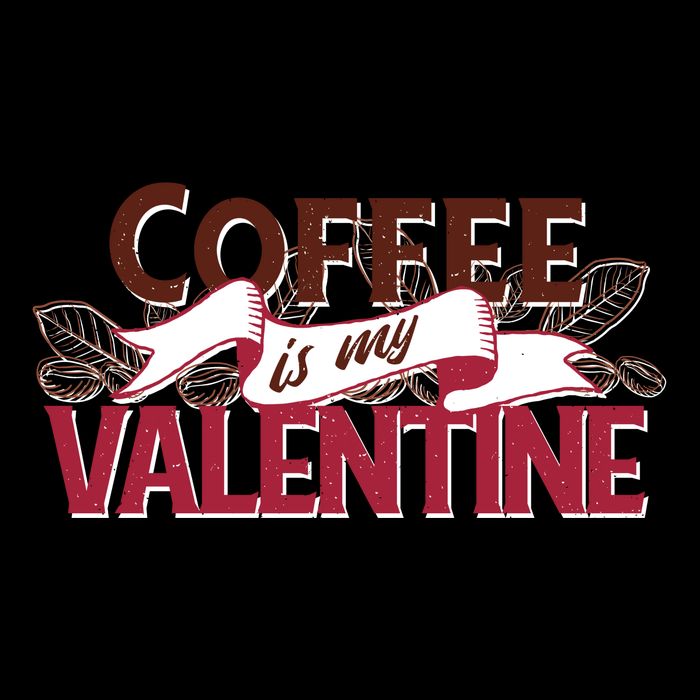 Coffee Is My Valentine Cooling Performance Crew T-Shirt