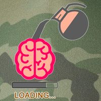 Coffee Loading Brain Legacy Tie Dye Trucker Hat