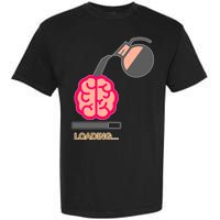 Coffee Loading Brain Garment-Dyed Heavyweight T-Shirt