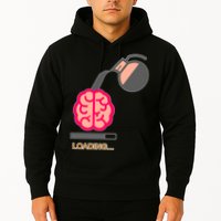 Coffee Loading Brain Hoodie