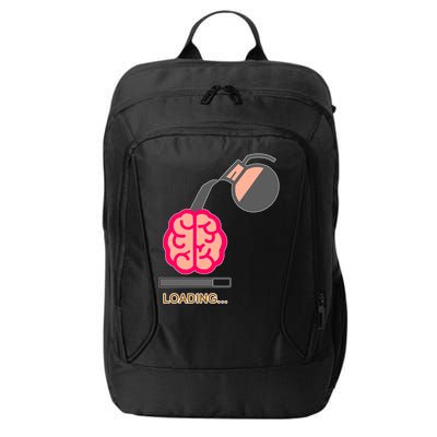 Coffee Loading Brain City Backpack