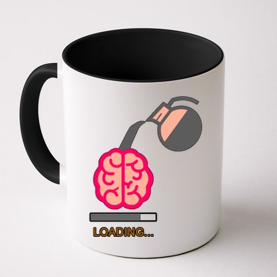 Coffee Loading Brain Mug