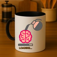 Coffee Loading Brain Mug