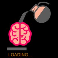 Coffee Loading Brain Mug