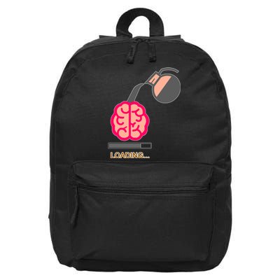 Coffee Loading Brain 16 in Basic Backpack