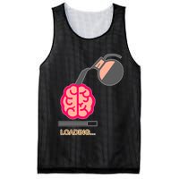 Coffee Loading Brain Mesh Reversible Basketball Jersey Tank