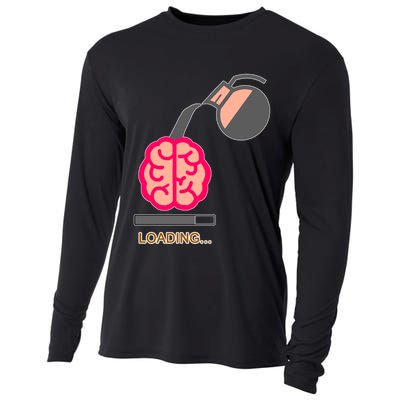 Coffee Loading Brain Cooling Performance Long Sleeve Crew