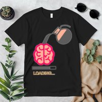 Coffee Loading Brain Premium T-Shirt