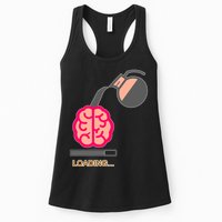 Coffee Loading Brain Womens Tank Top