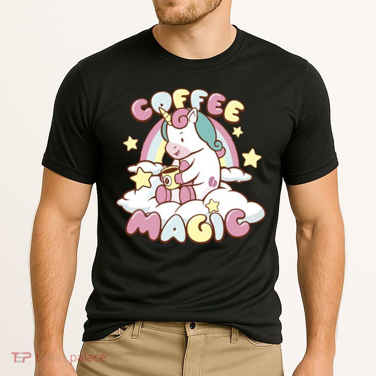 Coffee Magic Unicorn Performance Shirt