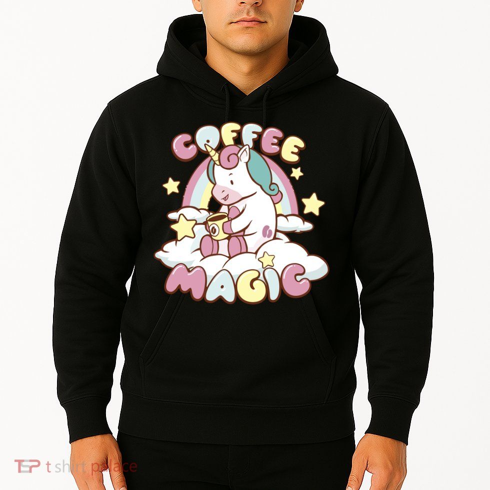 Coffee Magic Unicorn Hoodie