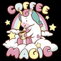 Coffee Magic Unicorn Impact Tech Backpack
