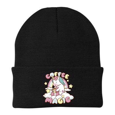 Coffee Magic Unicorn Knit Cap Winter Beanie