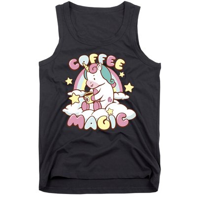 Coffee Magic Unicorn Tank Top