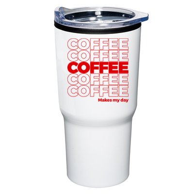 Coffee Makes My Day Thank You Bag Parody Tumbler