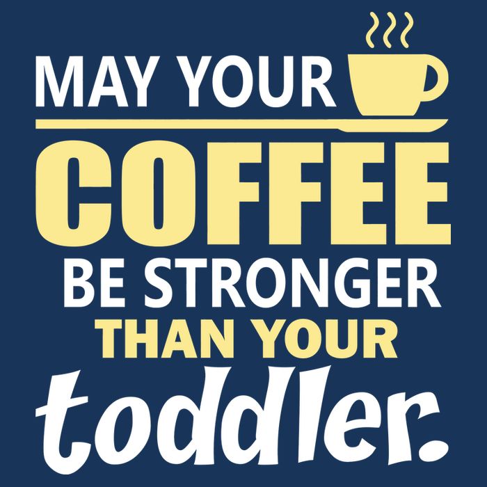 Coffee Mom - May Your Coffee Be Stronger Than Your Toddler 16 in Basic Backpack