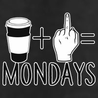 Coffee Plus Middle Finger Equals Monday Cool Comfort Performance Bucket Hat