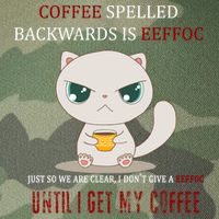 Coffee Spelled Backwards EEFOC Legacy Tie Dye Trucker Hat