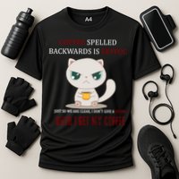 Coffee Spelled Backwards EEFOC Cooling Performance Crew T-Shirt