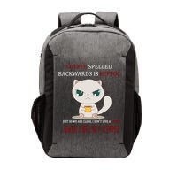 Coffee Spelled Backwards EEFOC Vector Backpack