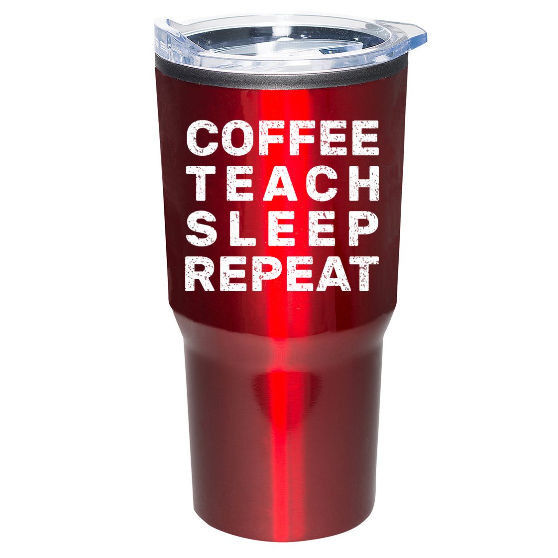 Coffee Teach Sleep Repeat Tumbler