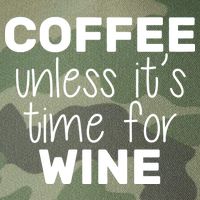 Coffee Unless It's Time For Wine Legacy Tie Dye Trucker Hat