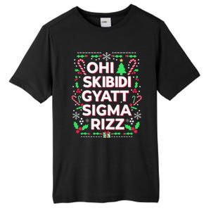 Christmas Ohiskibidi Gyattsigma Rizz Gen Alpha Xmas Party Tall Fusion ChromaSoft Performance T-Shirt