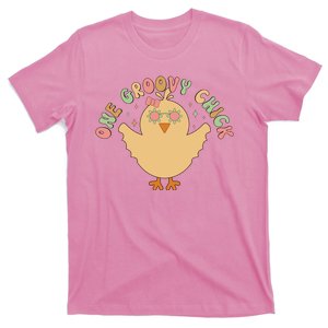 Cute One Groovy Chick Easter Day T-Shirt