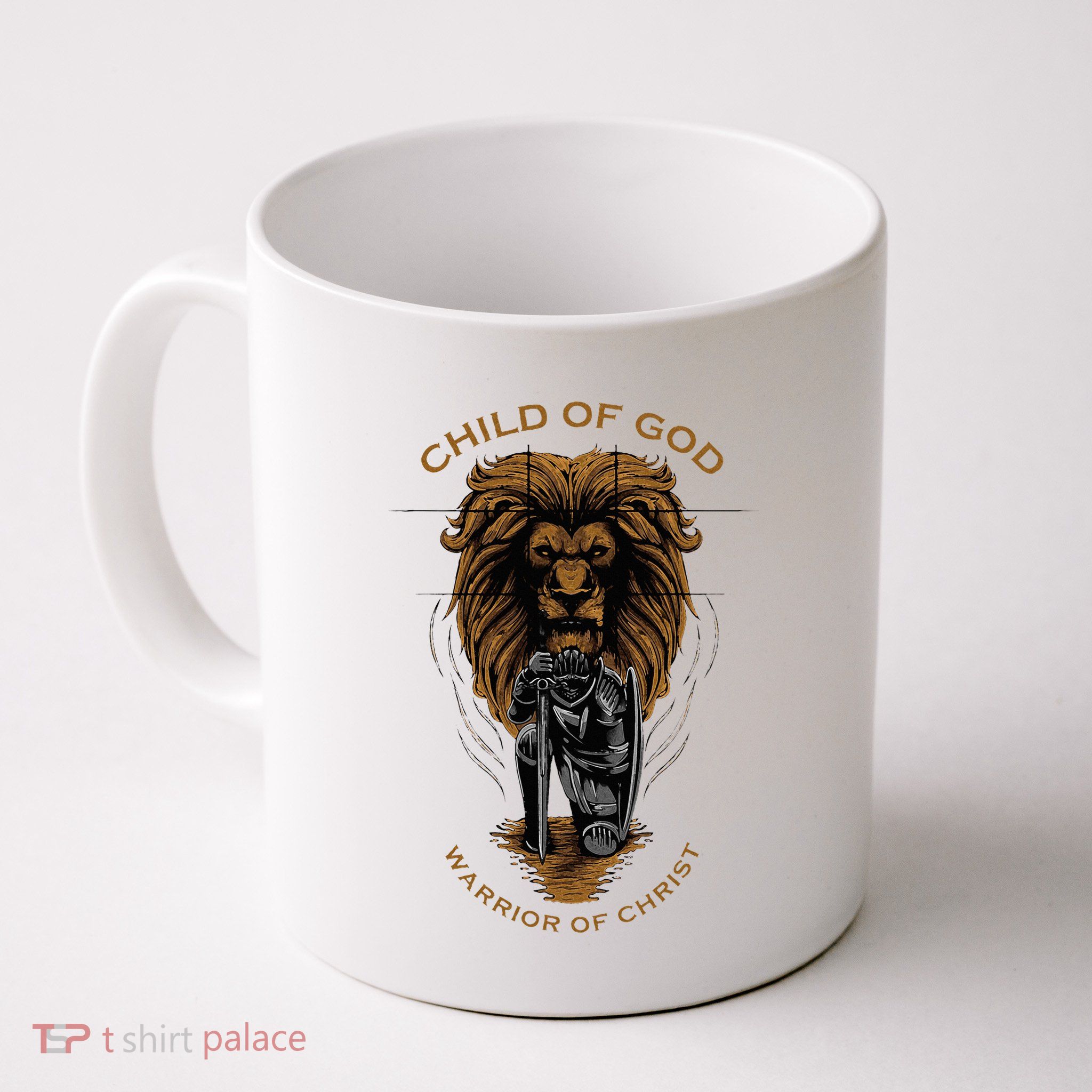 Child Of God Warrior Of Christ Jesus Christian Faith Graphic Mug