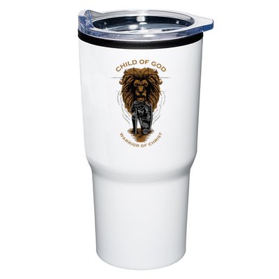 Child Of God Warrior Of Christ Jesus Christian Faith Graphic Tumbler