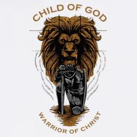 Child Of God Warrior Of Christ Jesus Christian Faith Graphic Baby Bodysuit