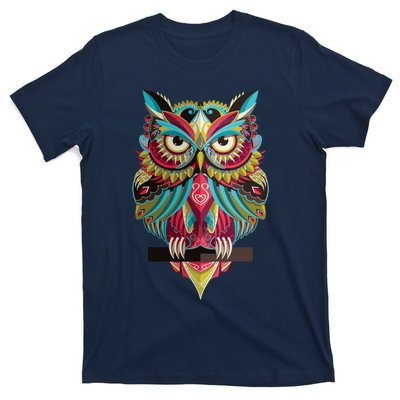 Cool Owl Graphic Tees Cute Graphic Design Illustration Owl T-Shirt