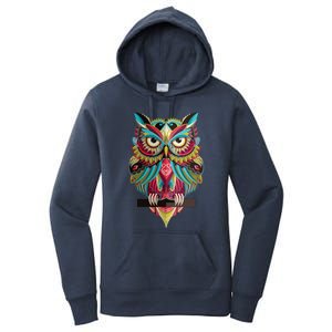 Cool Owl Graphic Tees Cute Graphic Design Illustration Owl Women's Pullover Hoodie