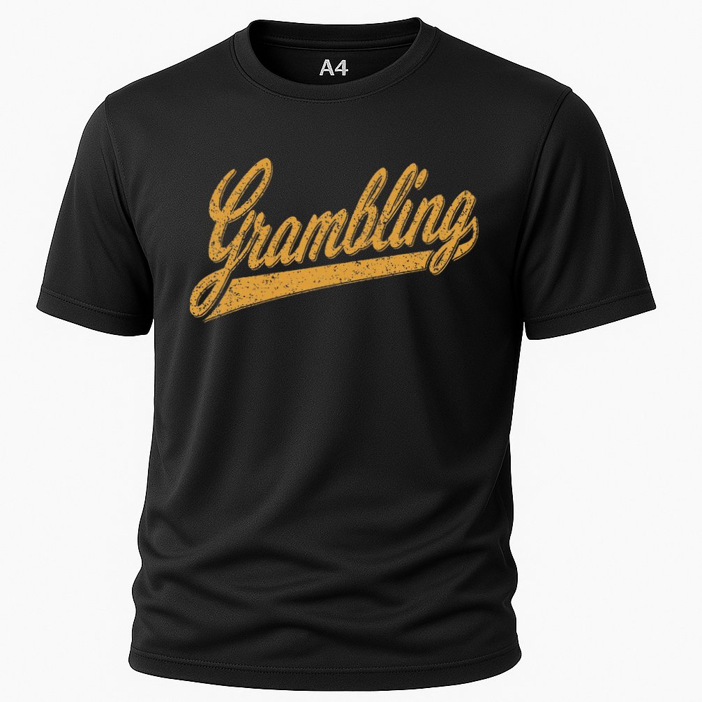 City Of Grambling La Varsity Script Sports Jersey Style Cooling Performance Crew T-Shirt