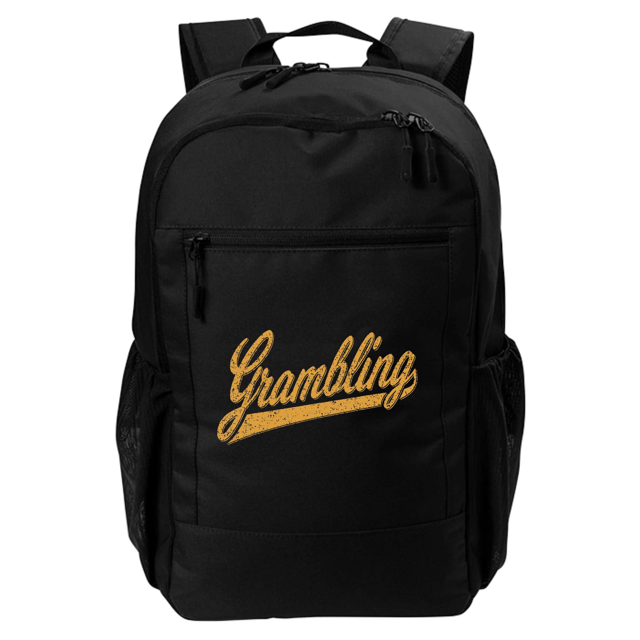 City Of Grambling La Varsity Script Sports Jersey Style Backpack