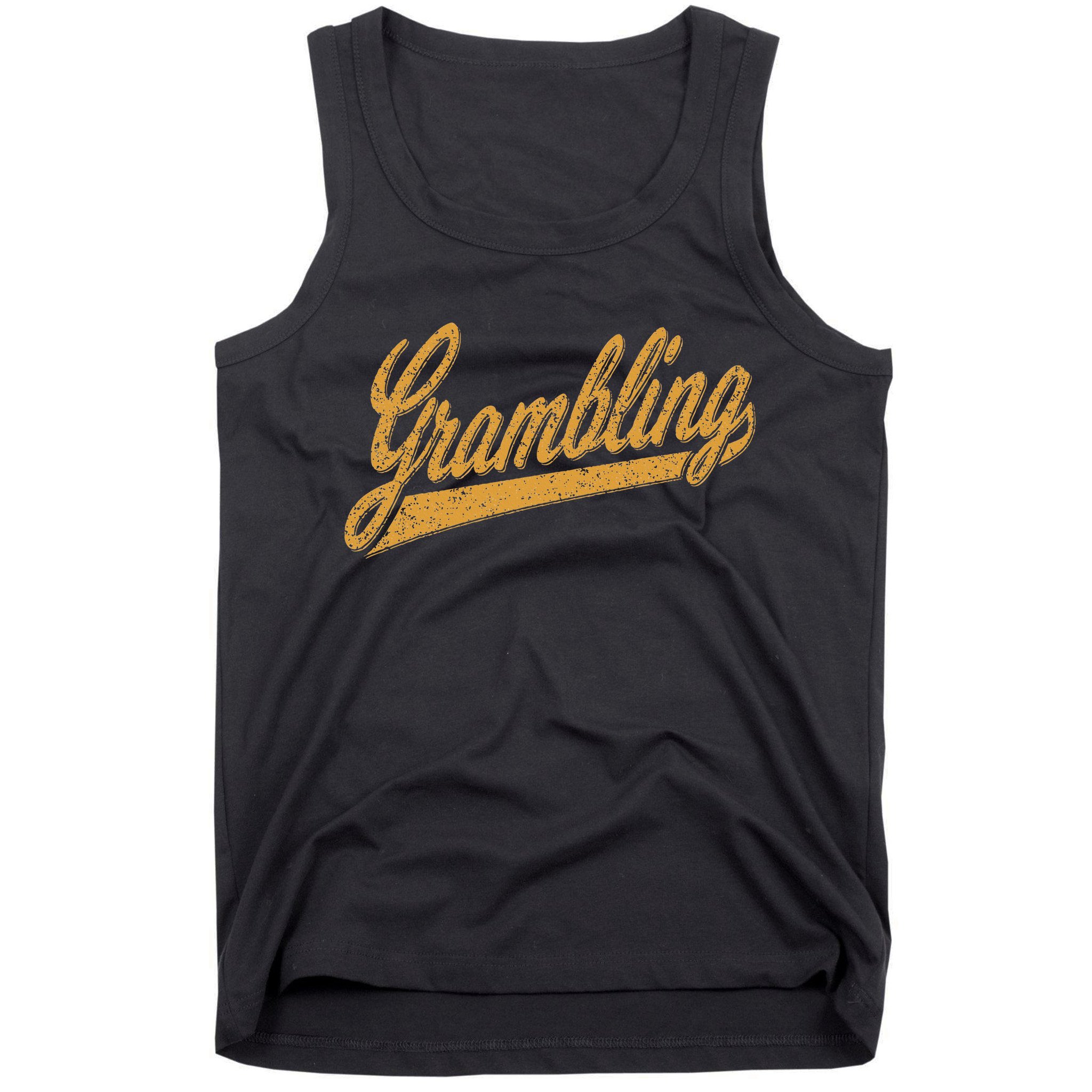 City Of Grambling La Varsity Script Sports Jersey Style Tank Top