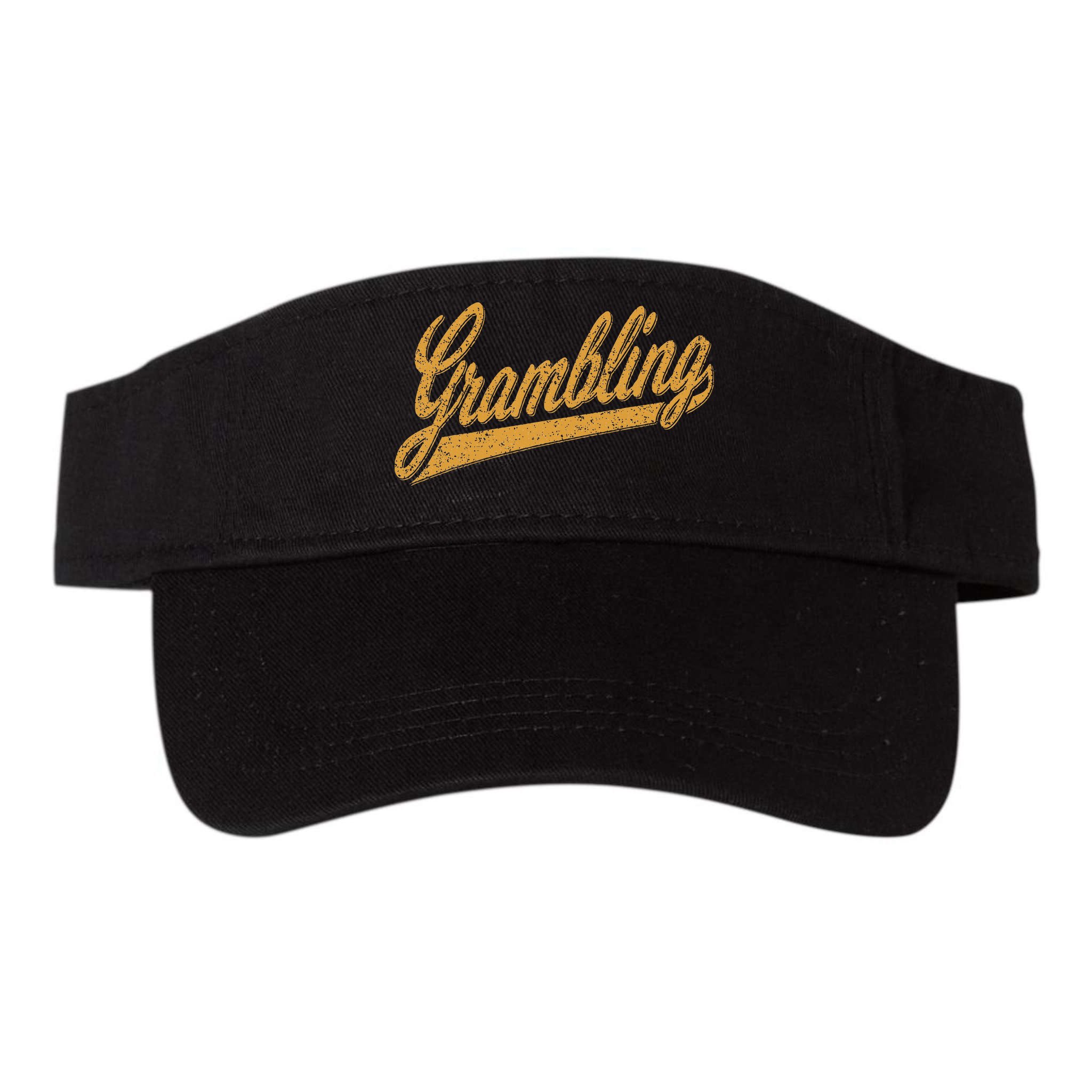 City Of Grambling La Varsity Script Sports Jersey Style Visor