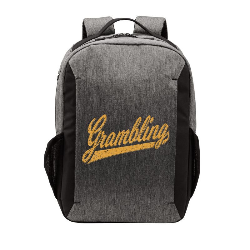 City Of Grambling La Varsity Script Sports Jersey Style Vector Backpack