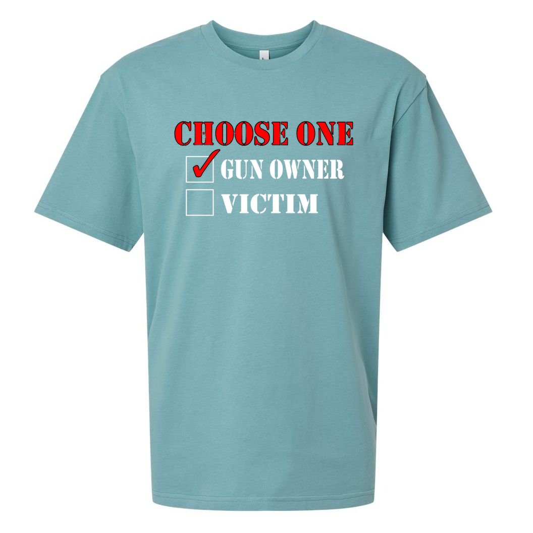 Choose One Gun Owner Victim boy boy Sueded Cloud Jersey T-Shirt