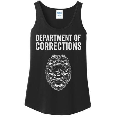 Correctional Officer Gifts Department Of Corrections Ladies Essential Tank