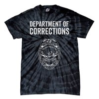 Correctional Officer Gifts Department Of Corrections Tie-Dye T-Shirt