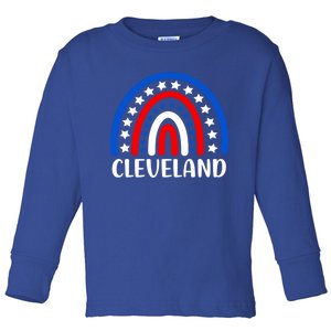 Cleveland Ohio Gift I Love Cleveland Ohio Usa Great Gift Toddler Long Sleeve Shirt