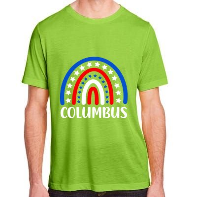 Columbus Ohio Gift I Love Columbus Ohio Usa Gift Adult ChromaSoft Performance T-Shirt