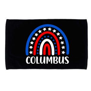 Columbus Ohio Gift I Love Columbus Ohio Usa Gift Microfiber Hand Towel