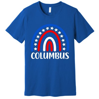 Columbus Ohio Gift I Love Columbus Ohio Usa Gift Premium T-Shirt