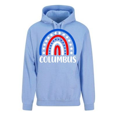 Columbus Ohio Gift I Love Columbus Ohio Usa Gift Unisex Surf Hoodie