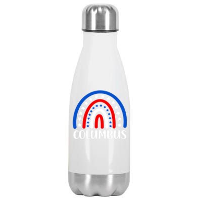 Columbus Ohio Gift I Love Columbus Ohio Usa Gift Stainless Steel Insulated Water Bottle