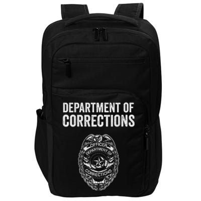 Correctional Officer Gifts Department Of Corrections Impact Tech Backpack