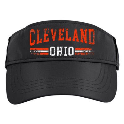 Cleveland Ohio Gift Adult Drive Performance Visor