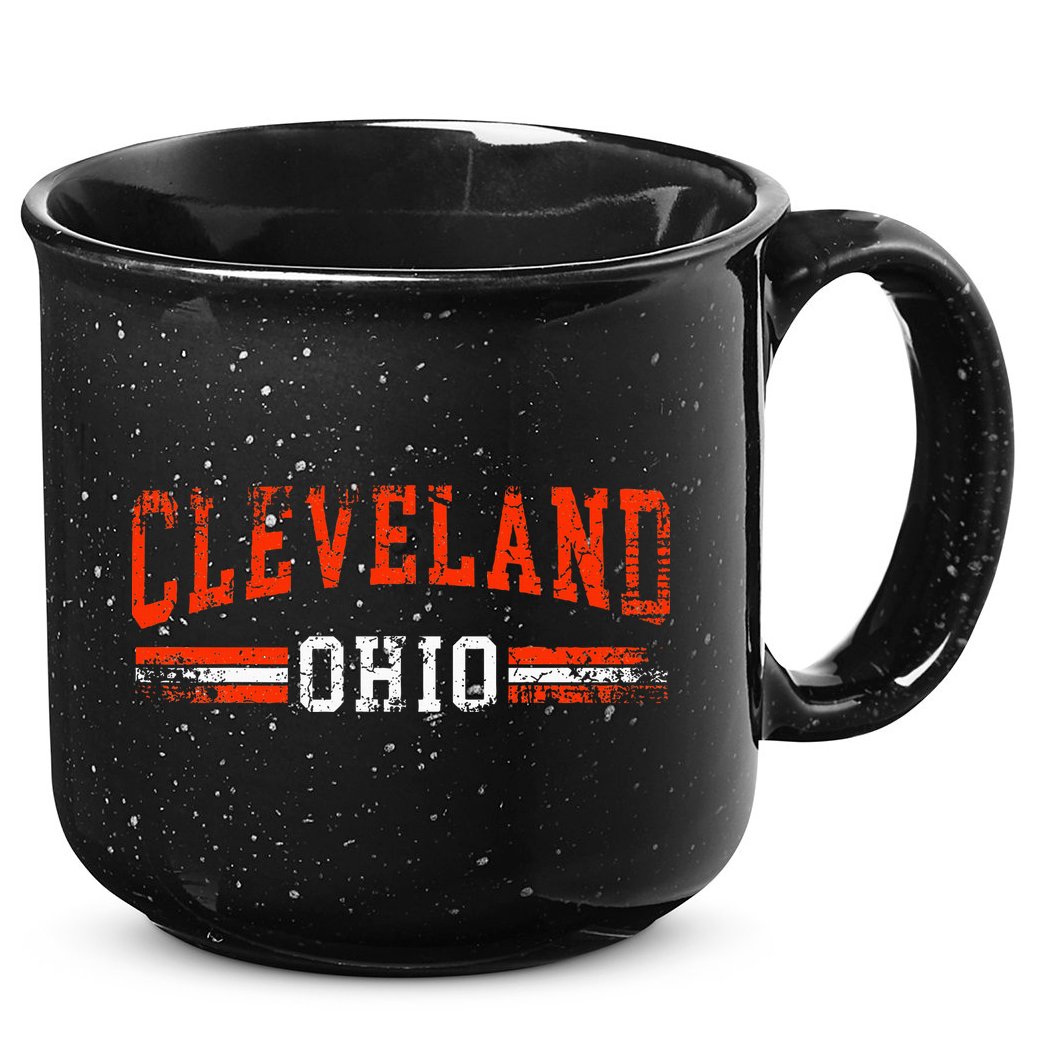 Cleveland Ohio Gift 15oz Campfire Ceramic Mug